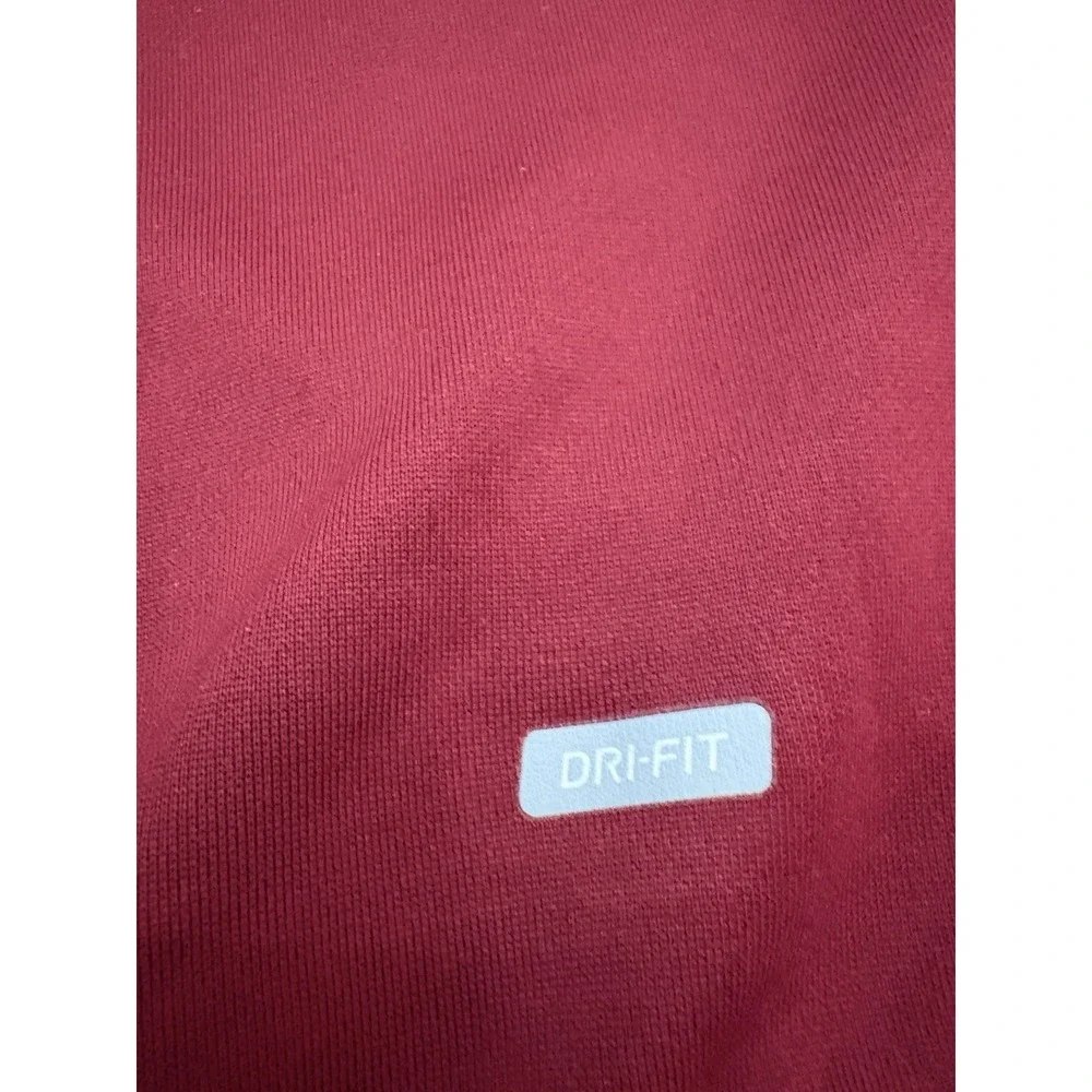 Vintage 90s Y2K Nike Team Men's Large‎ Red/White Full Zip Track Jacket